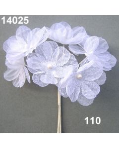 Tüllblüte - weiß - 14025.110