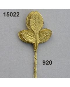 Rosenlaub x3 mittel - gold - 15022.920