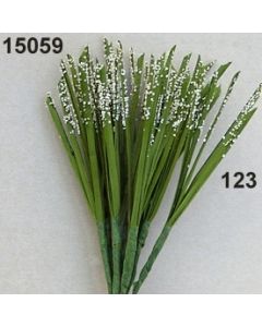 Grashalme x5 mit Samen - creme - 15059.123