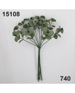 Seideneukalyptus mini x6 - grün-weiß - 15108.740