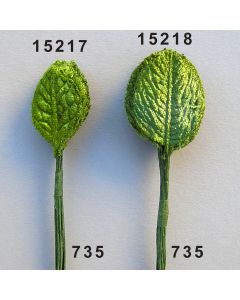 Samt-Rosenlaub mittel - dunkelgrün - 15218.735