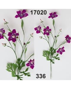 Wild-Geranium Zweig x5+5 / brombeer / 17020.336