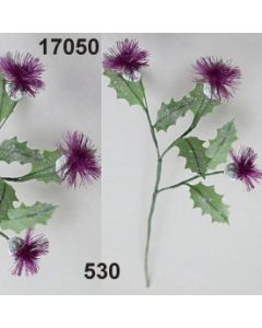 Wiesendistel Zweig x3 / fuchsia / 17050.530