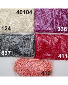 Wachsperlen - Metallperlen Acryl 4 mm - 40104