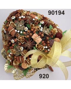 Rosen-Sternanis Bouquet XL - gold - 90194.920
