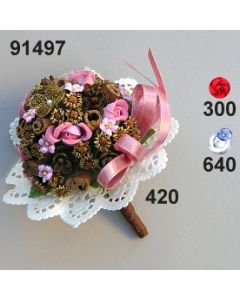 Samtblumen-Zimt Bouquet  - 91497