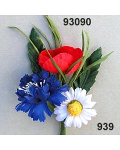 Wiesenblumen Anstecker / bunt / 93090.939