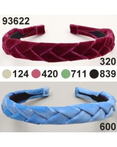 Samtband Haarreifen 2 cm - 93622