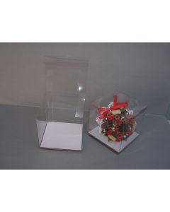 Klarsicht Würfel Verpackung Medium 9cm / glasklar / 72109.100